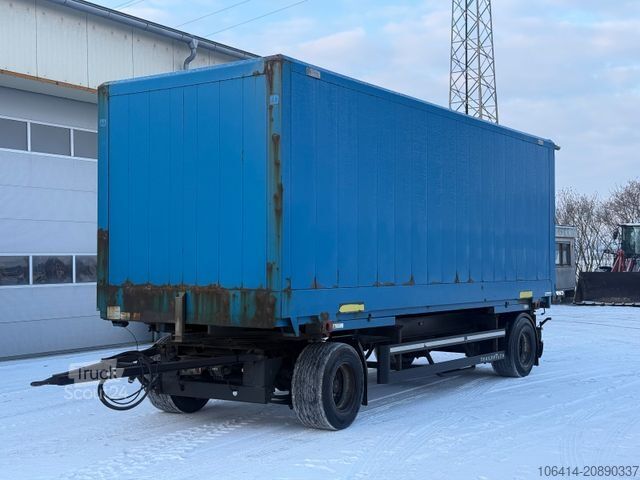 Remorcă cu șasiu interschimbabil  MS-PARTS VC 14L/A + BRÜCKE KRONE