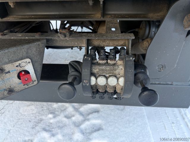 Remorcă cu șasiu interschimbabil MS-PARTS VC 14L/A + BRÜCKE KRONE