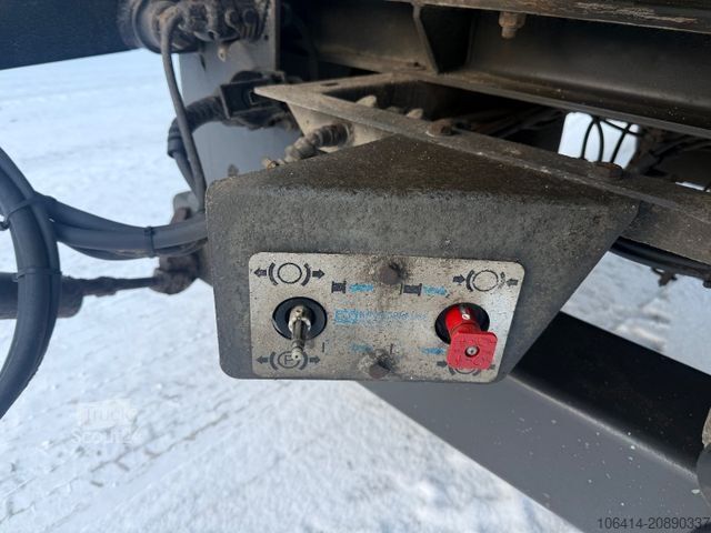 Remorcă cu șasiu interschimbabil  MS-PARTS VC 14L/A + BRÜCKE KRONE