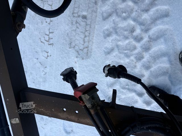 Remorcă cu șasiu interschimbabil MS-PARTS VC 14L/A + BRÜCKE KRONE