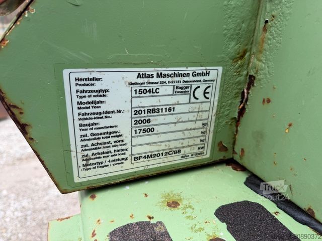 Excavator pe şenile ATLAS 1504LC
