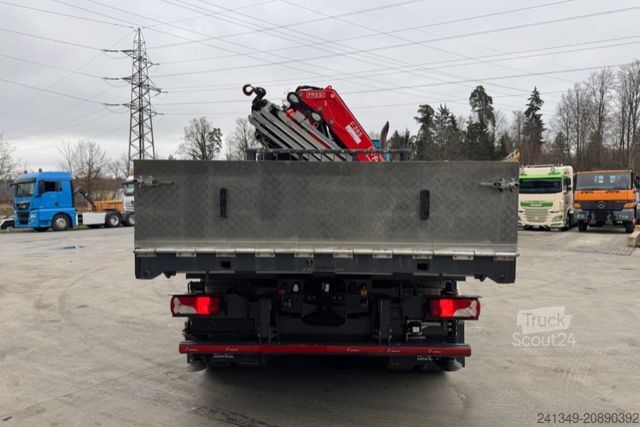 Grúa montada en camión SCANIA G540 6x4 Fassi 395-7 SZM&Pritsche