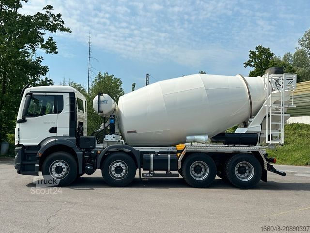Betonmischer LKW MAN TGS 32.440 8x4 / Euromix MTP EM 9 L