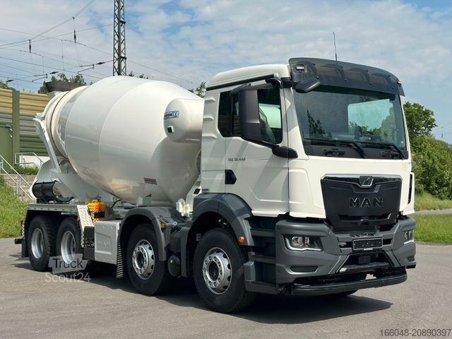 Betonmischer LKW MAN TGS 32.440 8x4 / Euromix MTP EM 9 L