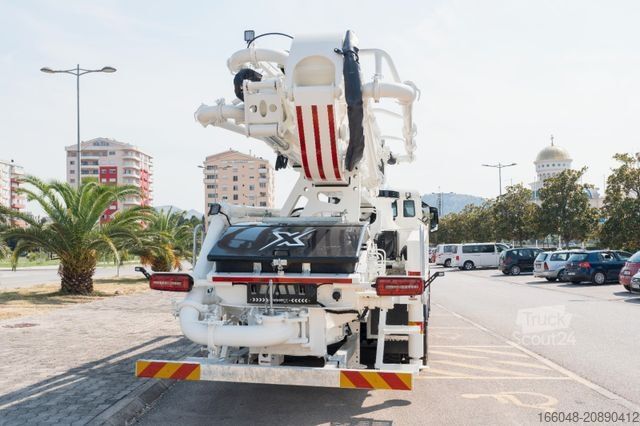 Tovornjak s črpalko za beton MAN TGS 26.510 6x4 SWAN TSP 38-5 160RZ    ( 38m )