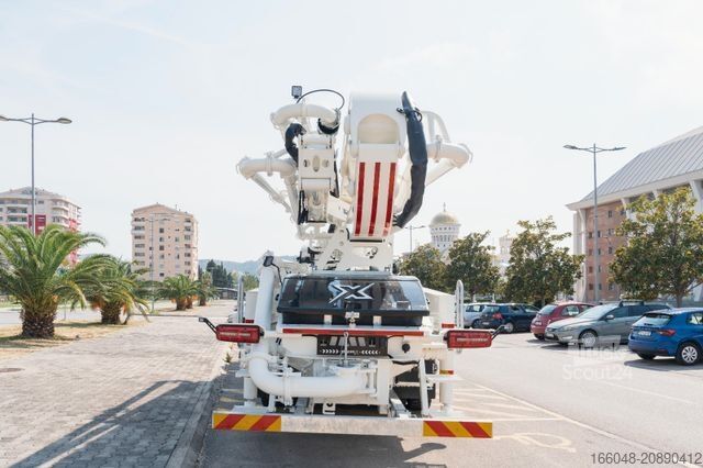 Tovornjak s črpalko za beton MAN TGS 26.510 6x4 SWAN TSP 38-5 160RZ    ( 38m )