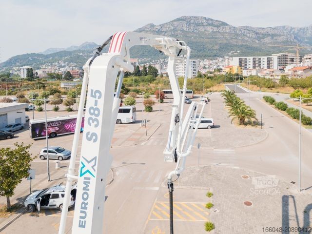 Tovornjak s črpalko za beton MAN TGS 26.510 6x4 SWAN TSP 38-5 160RZ    ( 38m )