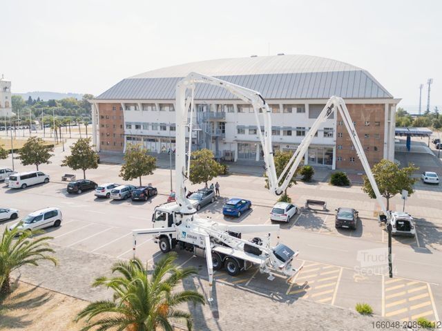 Tovornjak s črpalko za beton MAN TGS 26.510 6x4 SWAN TSP 38-5 160RZ    ( 38m )