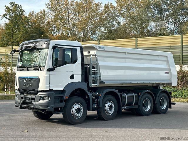 Basculantă MAN TGS 41.480 BB 8X4 Euromix Mulden Kipper HARDOX