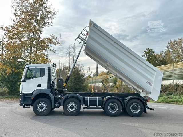 Basculantă MAN TGS 41.480 BB 8X4 Euromix Mulden Kipper HARDOX