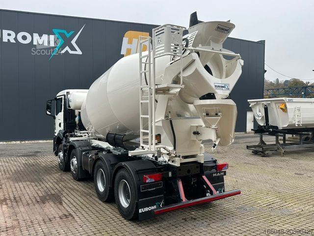 Betonmischer LKW MAN TGS 41.480 8x4 WECHSELSYSTEM KIPPER+MISCHER