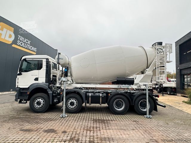 Betonmischer LKW MAN TGS 41.480 8x4 WECHSELSYSTEM KIPPER+MISCHER