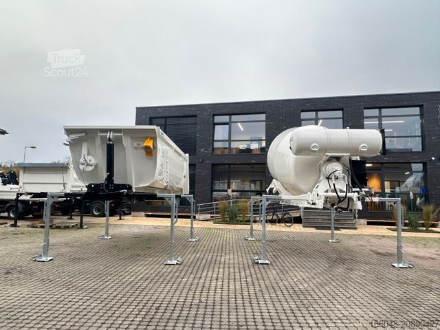 Betonmischer LKW MAN TGS 41.480 8x4 WECHSELSYSTEM KIPPER+MISCHER