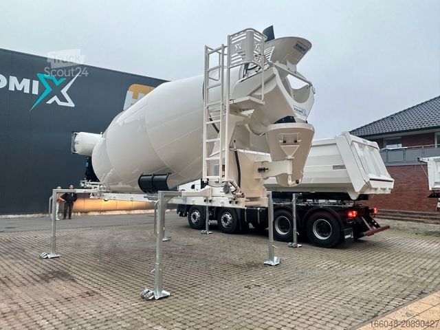 Betonmischer LKW MAN TGS 41.480 8x4 WECHSELSYSTEM KIPPER+MISCHER