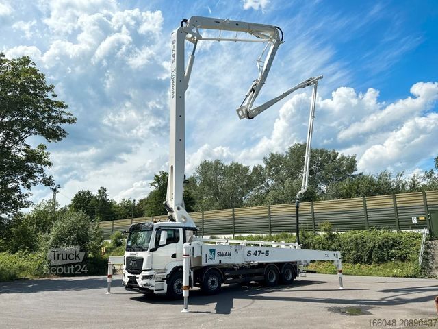 Betonmischer LKW MAN TGS 41.520 8x4 SWAN TSP 47-5 160RZ ( 47m )