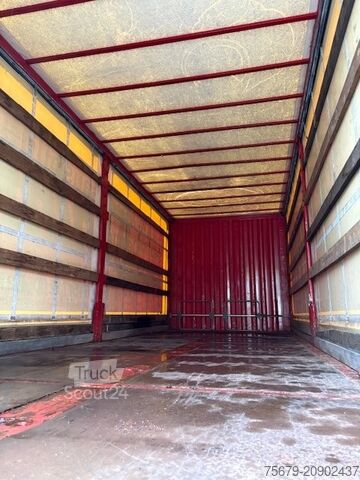 Wechselbrücke mit Pritsche & Plane Kotschenreuther BDF-System 7.450 mm lang