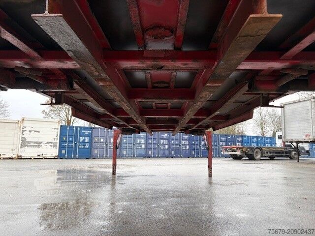 Wechselbrücke mit Pritsche & Plane Kotschenreuther BDF-System 7.450 mm lang