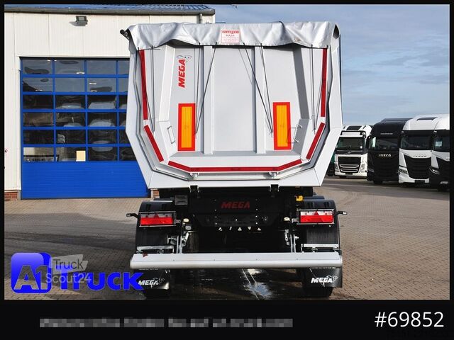 Semi-remorque benne BENALU Mega  28m³ Lift Stahl  SAF Hardox