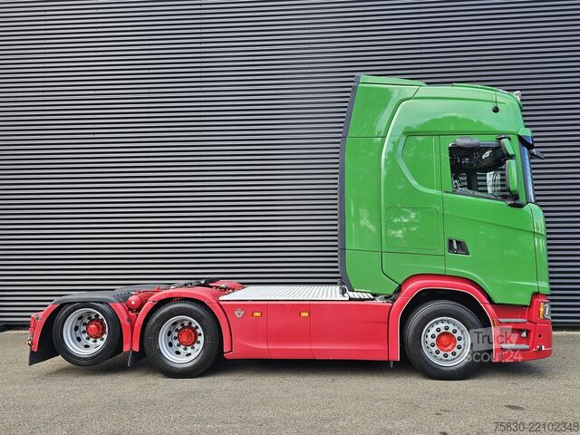 MTS standard Scania S660 V8 6X2 BOOGIE / RETARDER / FULL AIR / 2 TANKS