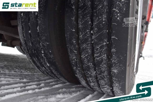 Remorcă deschisă cu prelată  Gföllner Tandemanhänger Bordwände Rampen 2 Achs