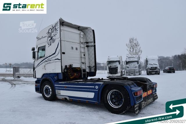 Standaard trekker SCANIA R500 V8 Topline 2 Leiter-Hydraulik Standklima