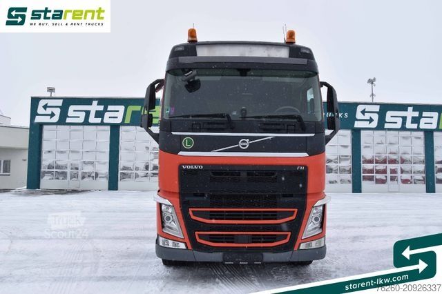 Araba taşıyıcı kamyon VOLVO FH460 Gföllner Pritschenaufbau Vollluftfederung