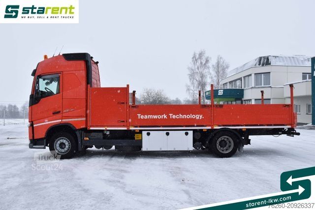 Araba taşıyıcı kamyon VOLVO FH460 Gföllner Pritschenaufbau Vollluftfederung