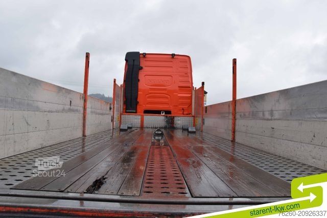 Araba taşıyıcı kamyon VOLVO FH460 Gföllner Pritschenaufbau Vollluftfederung