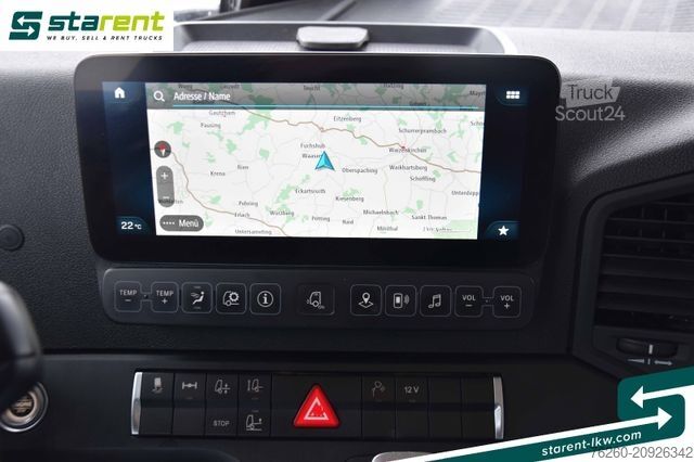 Volumen SZM MERCEDES-BENZ Actros 1846 Low Deck Öl-Retarder Standklima ACC