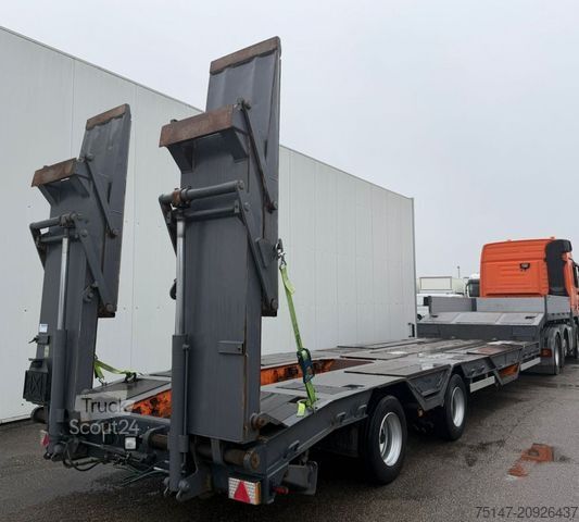 Tieflader-Sattelauflieger MÜLLER-MITTELTAL 2-Achs Satteltieflader TS 2 KOMPAKT 20,0 Rampen