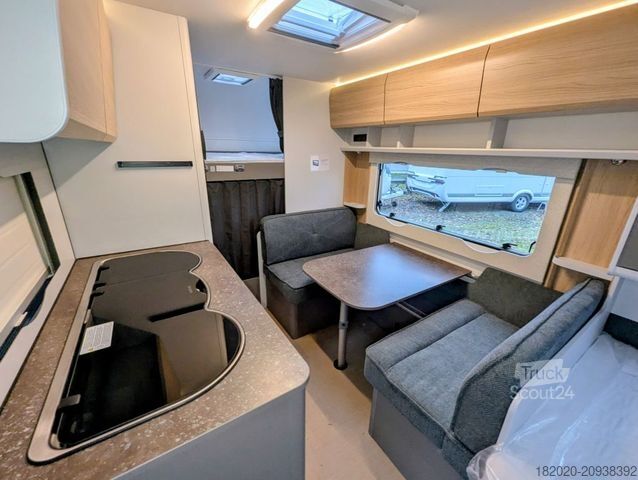 Wohnwagen BÜRSTNER B66 480 TK AUFLASTUNG 1700KG,ETAGENBETTEN