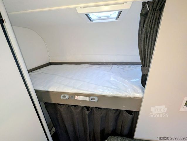 Wohnwagen BÜRSTNER B66 480 TK AUFLASTUNG 1700KG,ETAGENBETTEN