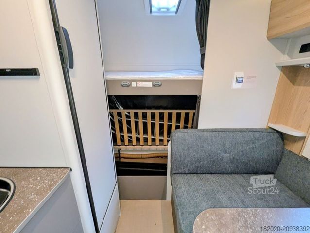 Wohnwagen BÜRSTNER B66 480 TK AUFLASTUNG 1700KG,ETAGENBETTEN