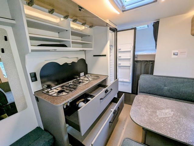 Wohnwagen BÜRSTNER B66 480 TK AUFLASTUNG 1700KG,ETAGENBETTEN