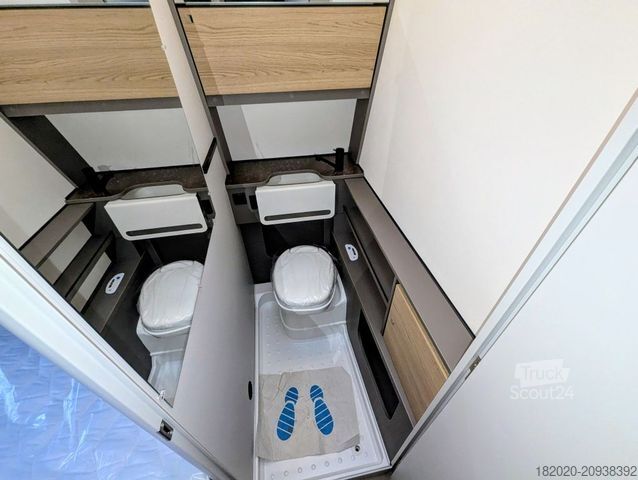 Wohnwagen BÜRSTNER B66 480 TK AUFLASTUNG 1700KG,ETAGENBETTEN