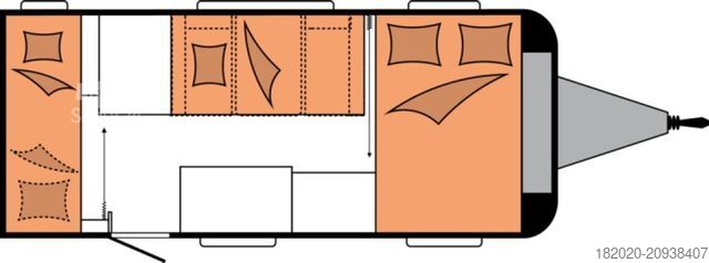 Husvagn HOBBY OnTour 470 KMF (12) Mover, Fahrradtr.