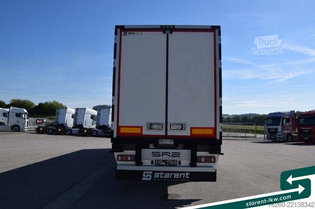 Šaldytuvas puspriekabė LAMBERET Carrier 1550 2802 H Doppelstock + Balken FP45