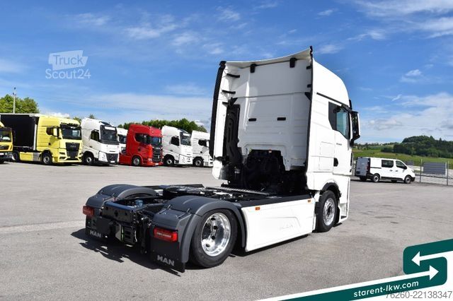 Véhicule tracteur volume MAN TGX 18.520 LL Low Deck Hubsattelkupplung Ret.
