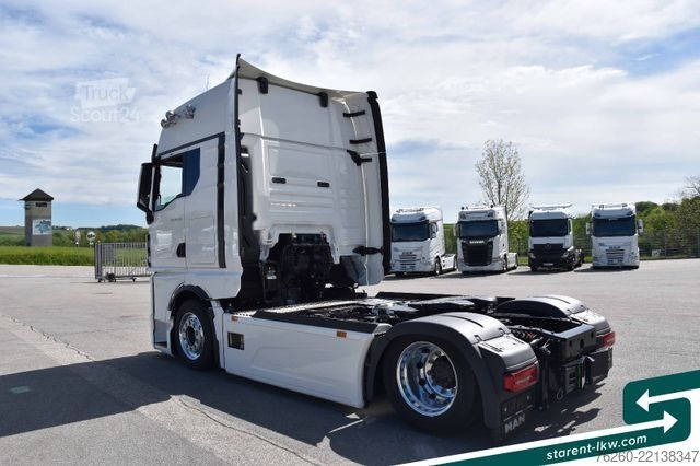 Véhicule tracteur volume MAN TGX 18.520 LL Low Deck Hubsattelkupplung Ret.