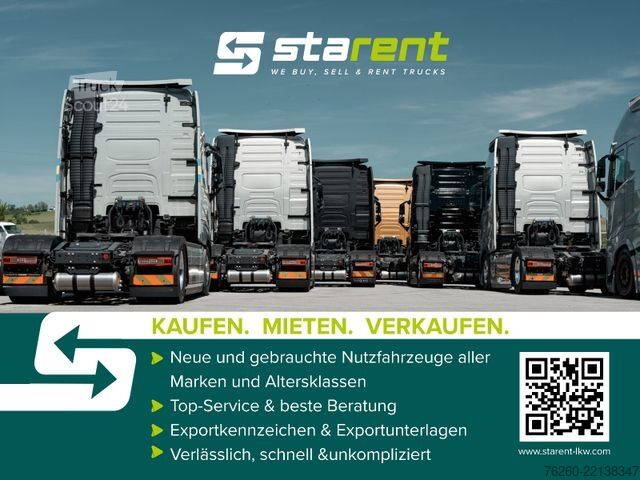 Véhicule tracteur volume MAN TGX 18.520 LL Low Deck Hubsattelkupplung Ret.