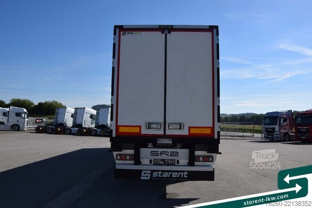 Šaldytuvas puspriekabė LAMBERET Carrier 1550 2802 H Doppelstock + Balken FP45