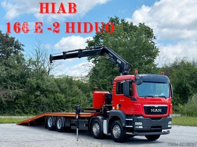 Autotransporter MAN TGS 35.360* Abschleppwagen 7,80m * KRAN/ FUNK