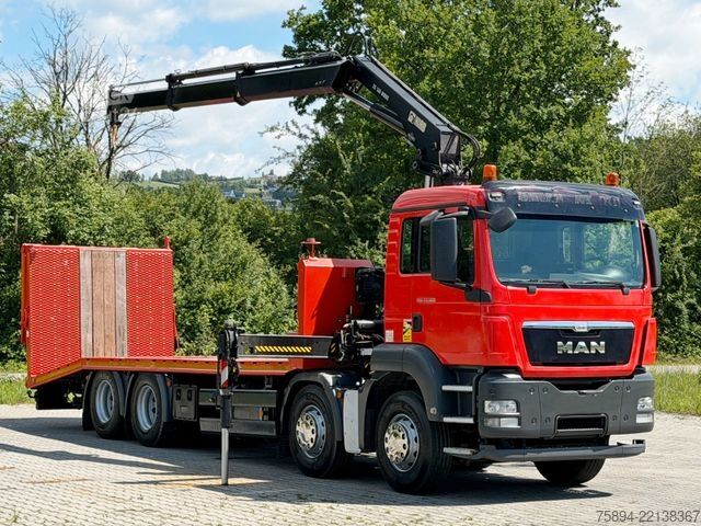 Autotransporter MAN TGS 35.360* Abschleppwagen 7,80m * KRAN/ FUNK