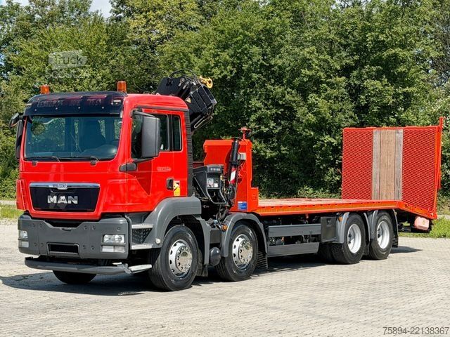 Autotransporter MAN TGS 35.360* Abschleppwagen 7,80m * KRAN/ FUNK