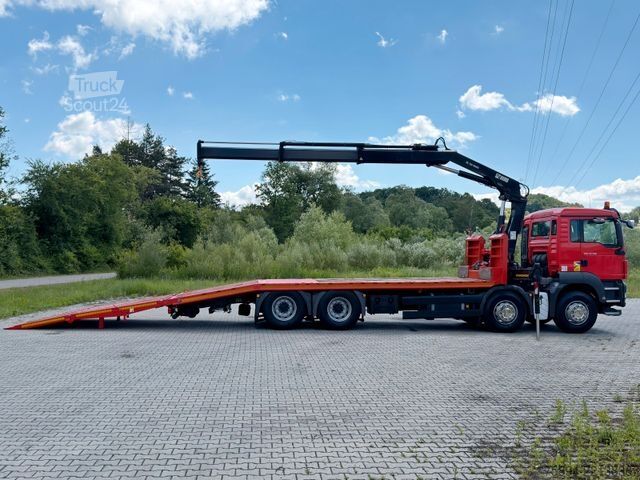Autotransporter MAN TGS 35.360* Abschleppwagen 7,80m * KRAN/ FUNK