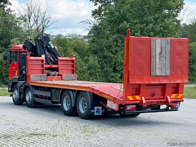 Autotransporter MAN TGS 35.360* Abschleppwagen 7,80m * KRAN/ FUNK