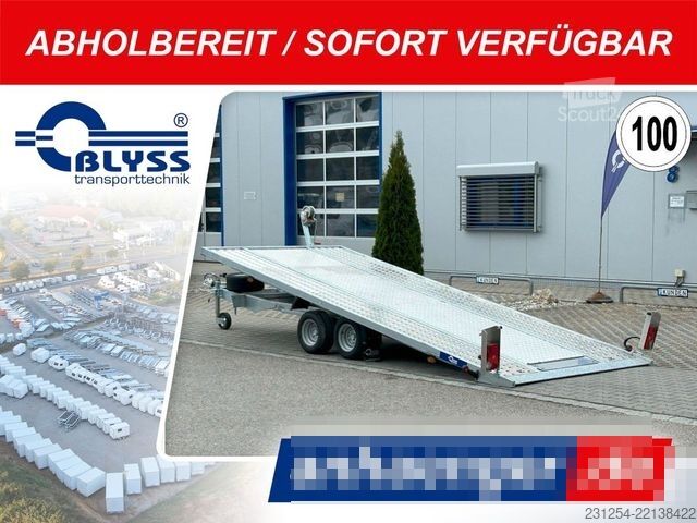 Автовозный прицеп BLYSS Saturn Autotransporter 450x201cm 3500kgGG