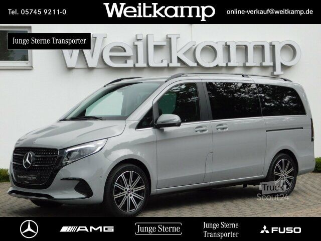 Minibus Mercedes-Benz V 250 d 4M AVANT. Lang AHK+PANO+360°+BURM.+UVM.