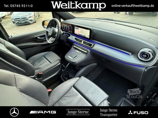 Minibus Mercedes-Benz V 250 d 4M AVANT. Lang AMG+PANO+AHK+360°+7-SITZ