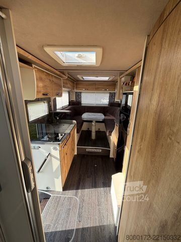 Alkovinis kemperis Frankia A 740 Plus, Luxusreisemobil für Paare